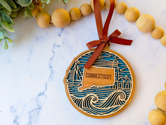 Connecticut Heritage Ornament