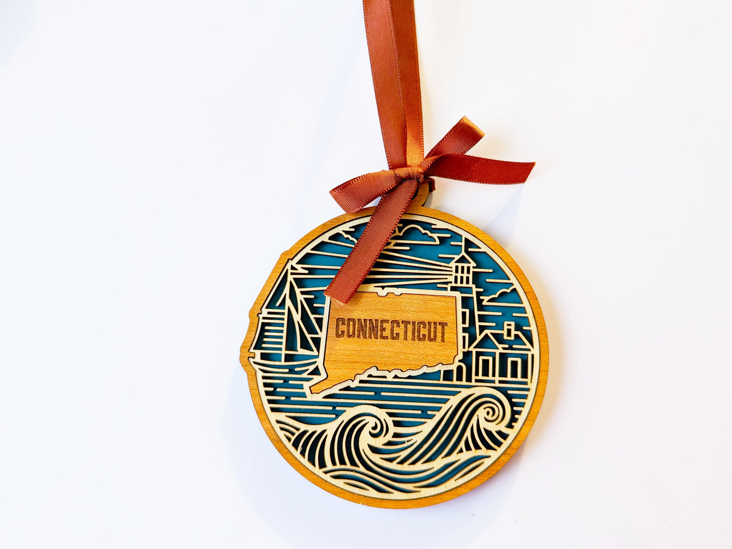 Connecticut Heritage Ornament