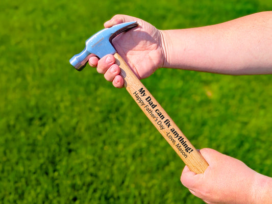 Personalized hammer, Customized dad gift, engraved hammer, tool gift ideas, father's day gift for husband, handyman gift, best grandpa gift