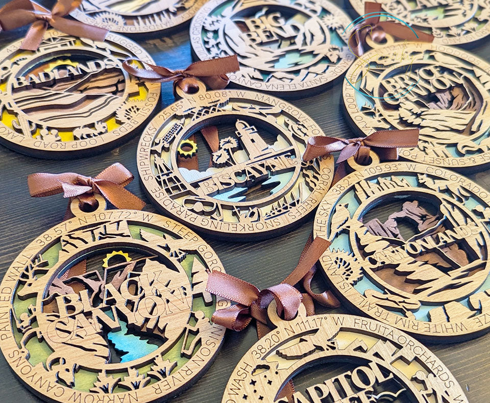 Big Bend national park ornament, Big Bend ornament, Big Bend souvenir, national park gifts, national park ornament, gift for hiker