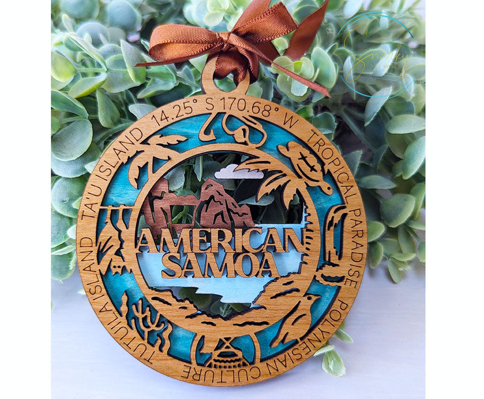 American Samoa national park ornament