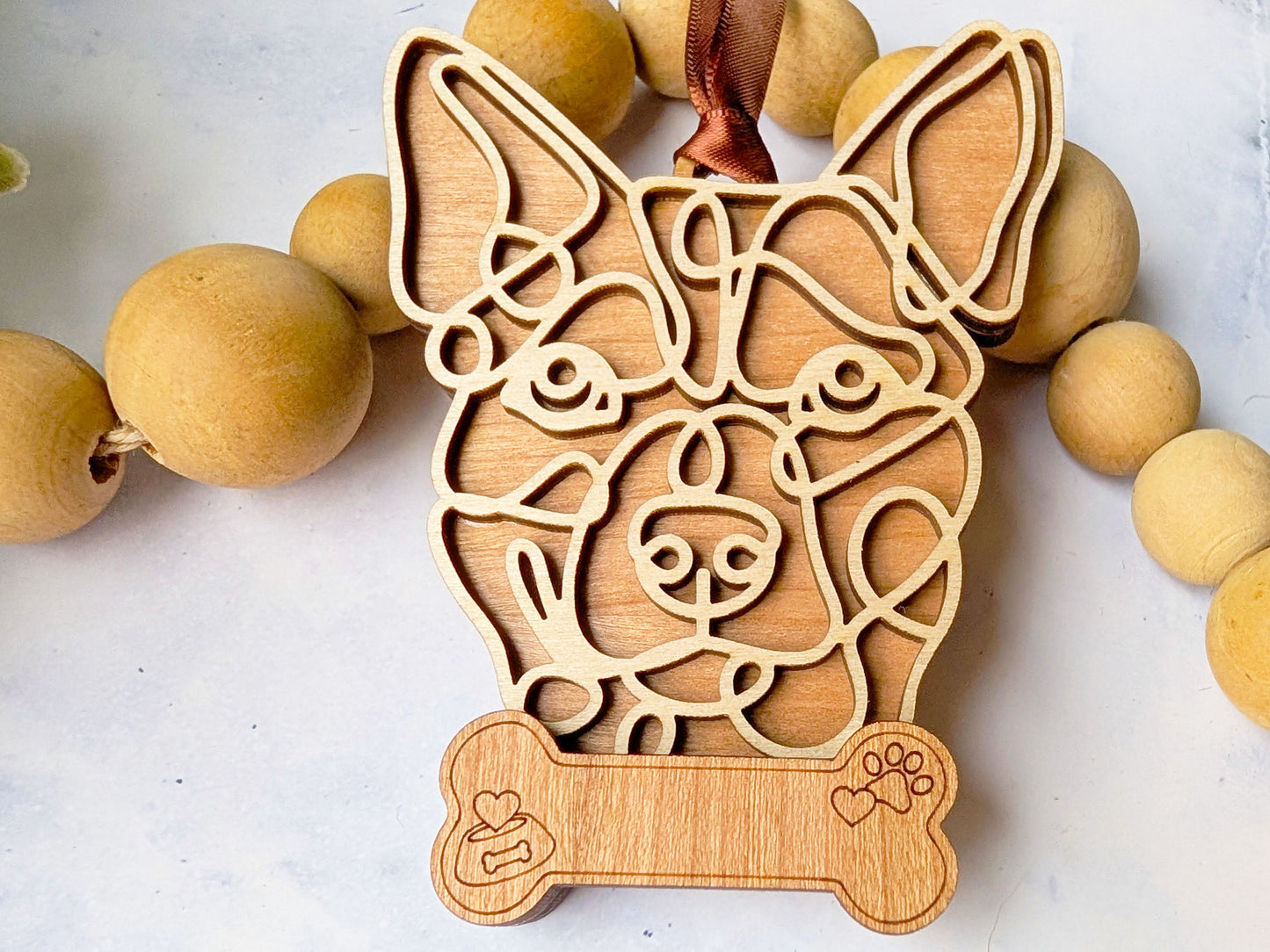 Australian Shepherd Dog Ornament