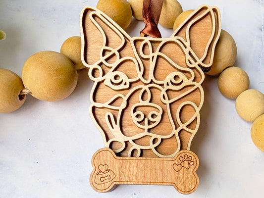 Australian Shepherd Dog Ornament