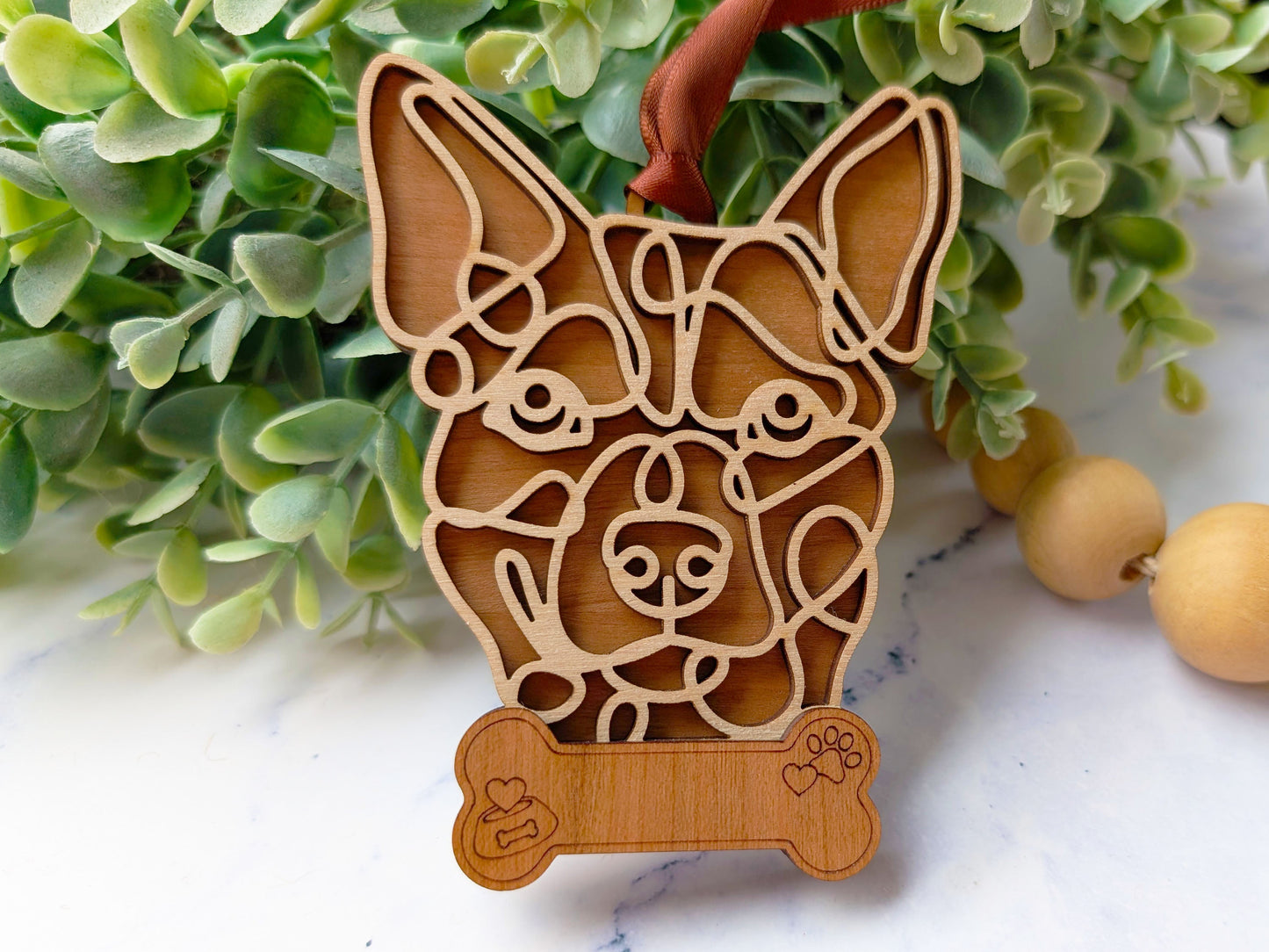 Australian Shepherd Dog Ornament