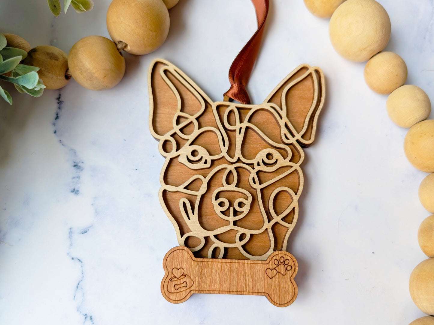 Australian Shepherd Dog Ornament