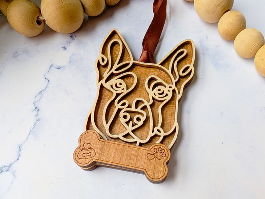 Belgian Malinois Dog Ornament