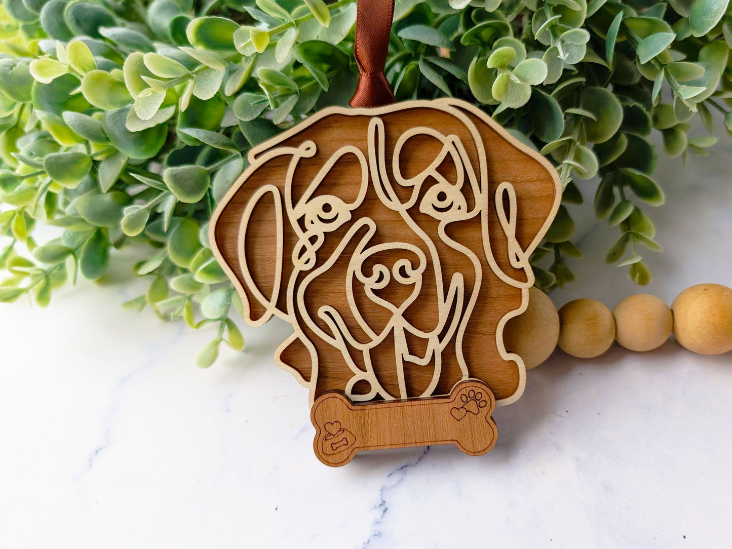 Bernese Mt Dog Dog Ornament