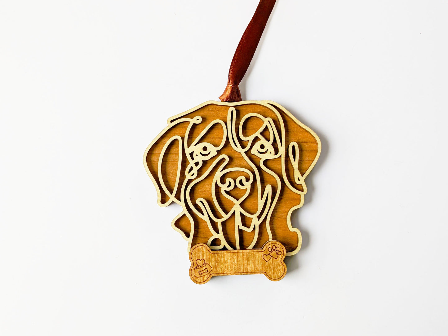 Bernese Mt Dog Dog Ornament