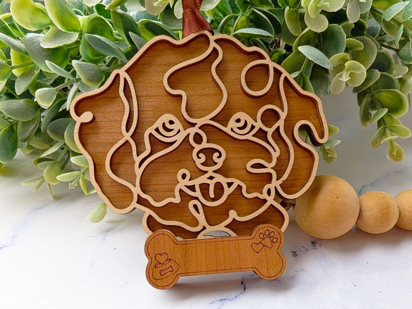 Bichon Frise Dog Ornament