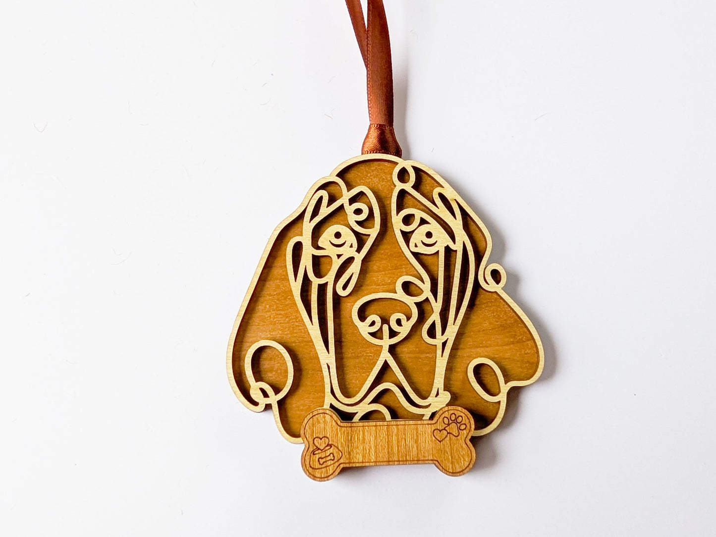 Bloodhound Dog Ornament