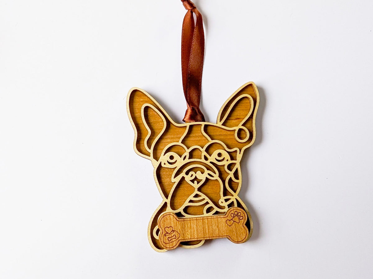 Boston Terrier Dog Ornament
