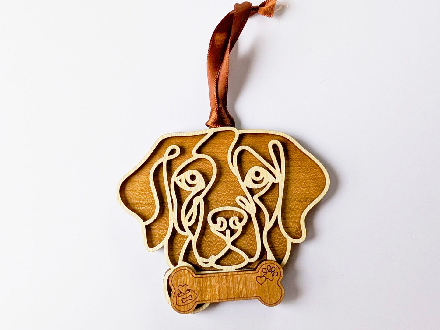 Brittany Spaniel Dog Ornament