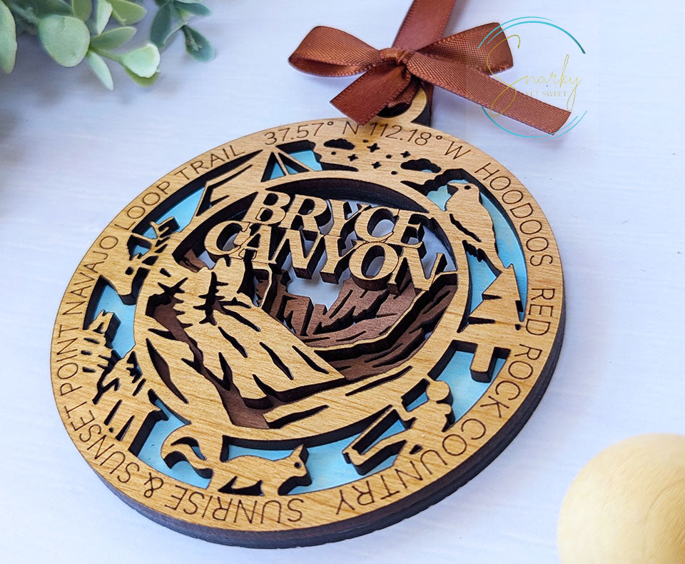 Bryce Canon national park ornament