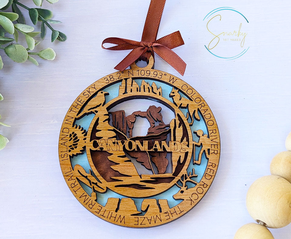 Canyonlands national park ornament