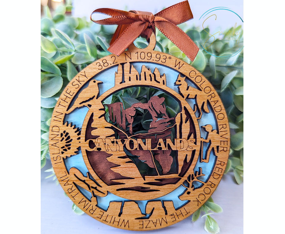 Canyonlands national park ornament