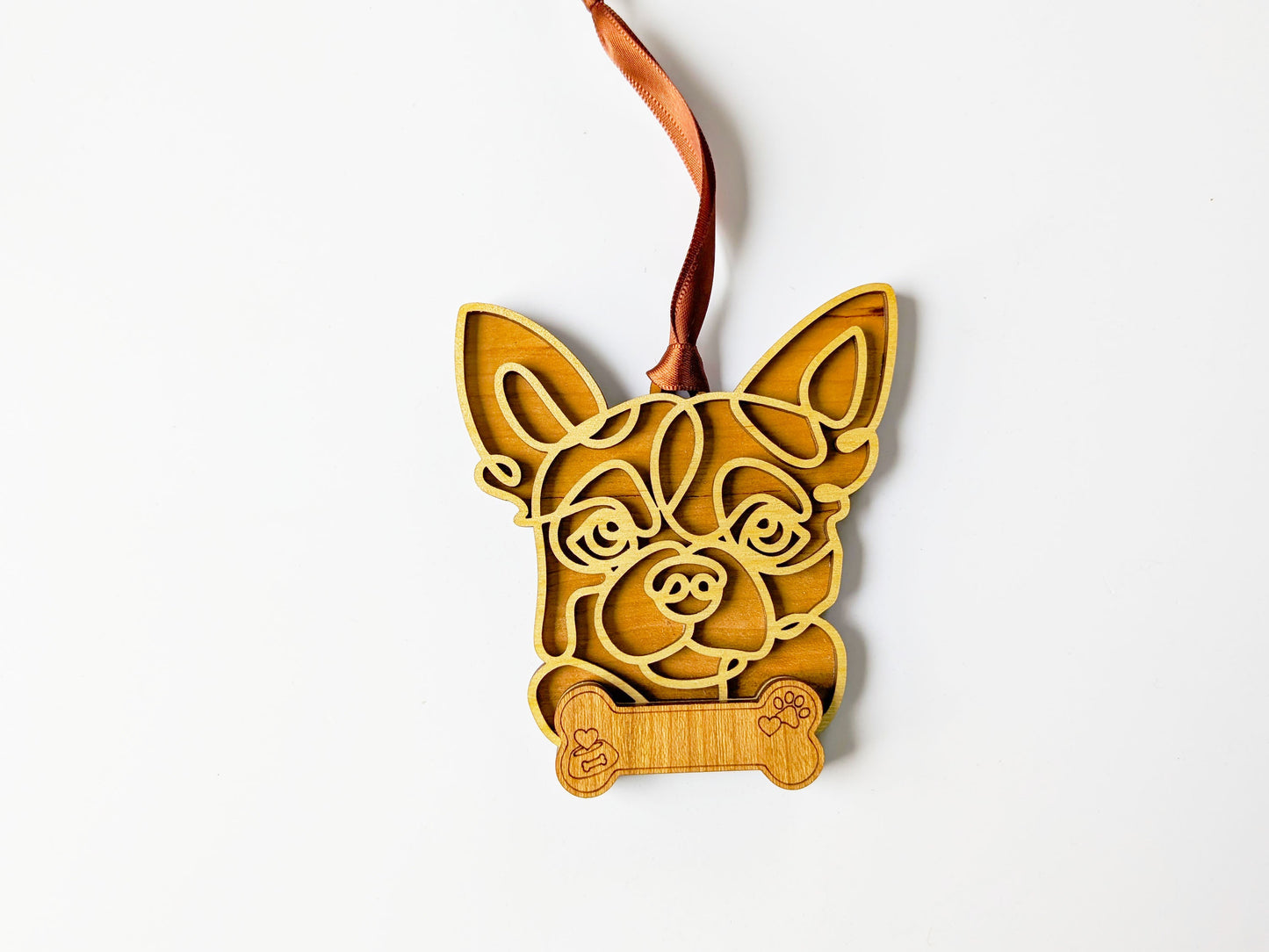 Chihuahua Dog Ornament