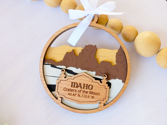 Idaho Craters of the Moon Ornament