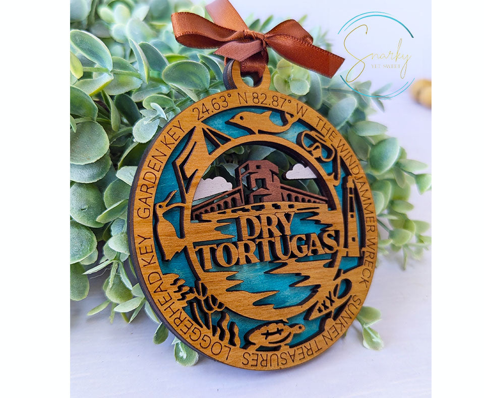 Dry Tortugas national park ornament