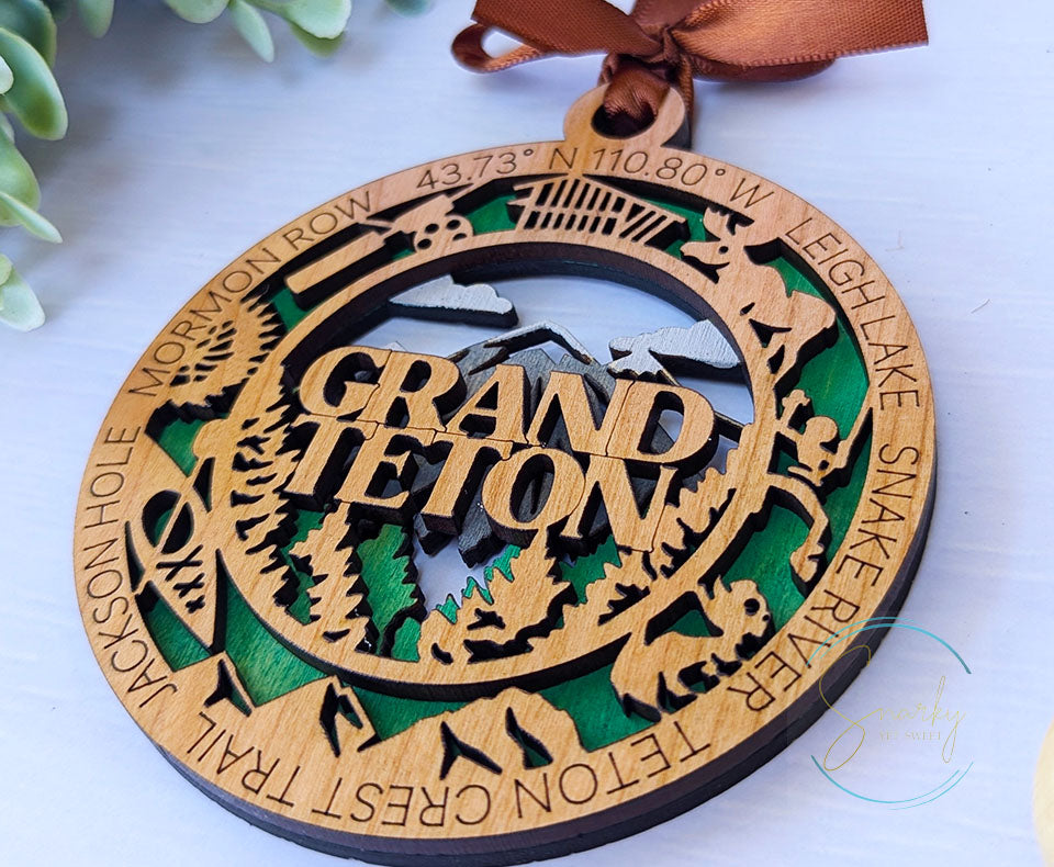 Grand Teton national park ornament