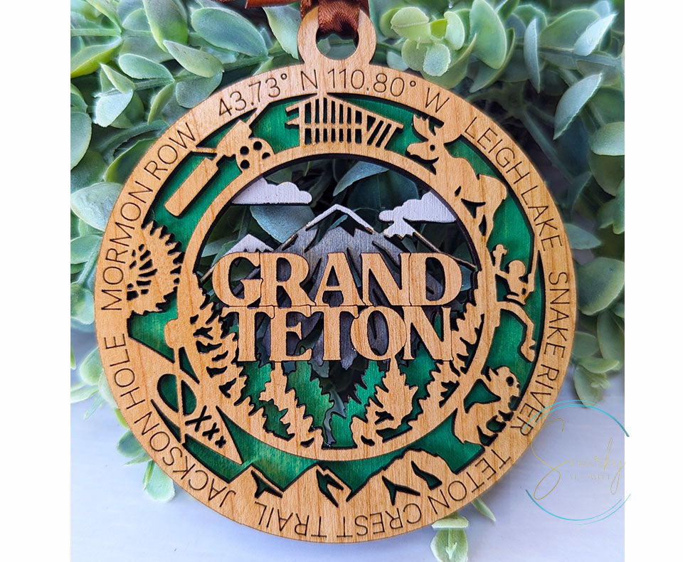 Grand Teton national park ornament