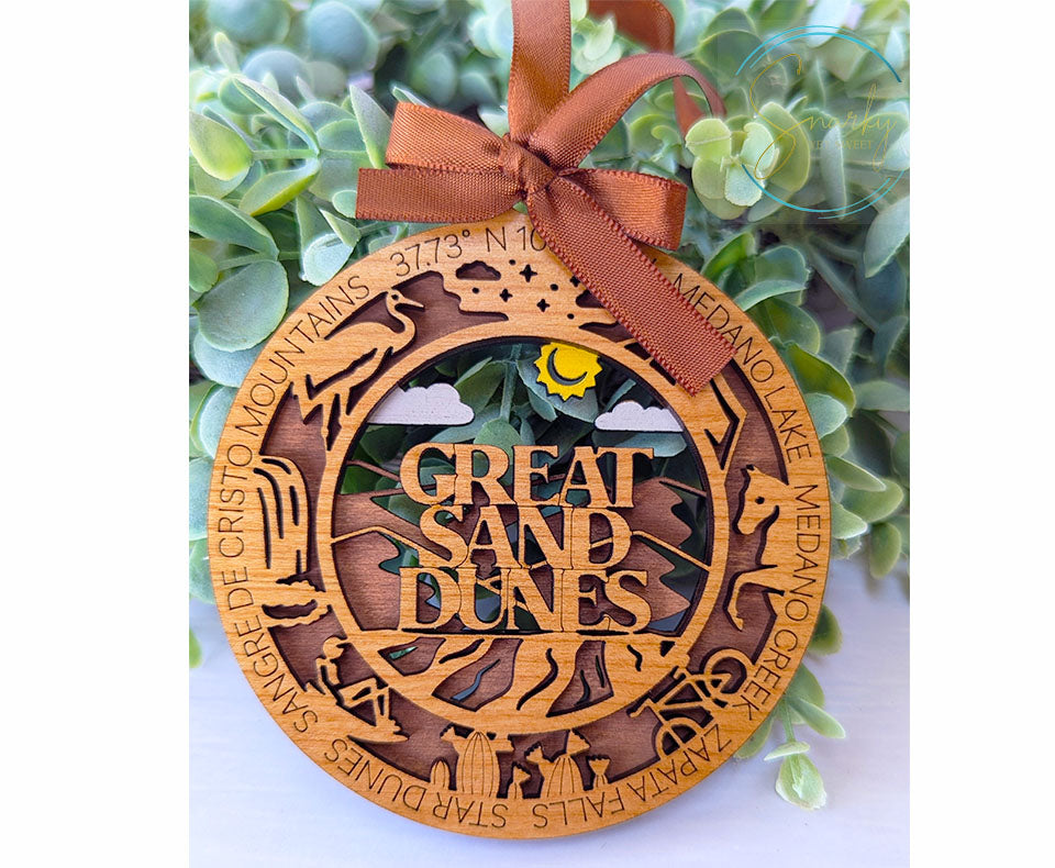Great Sand Dunes national park ornament
