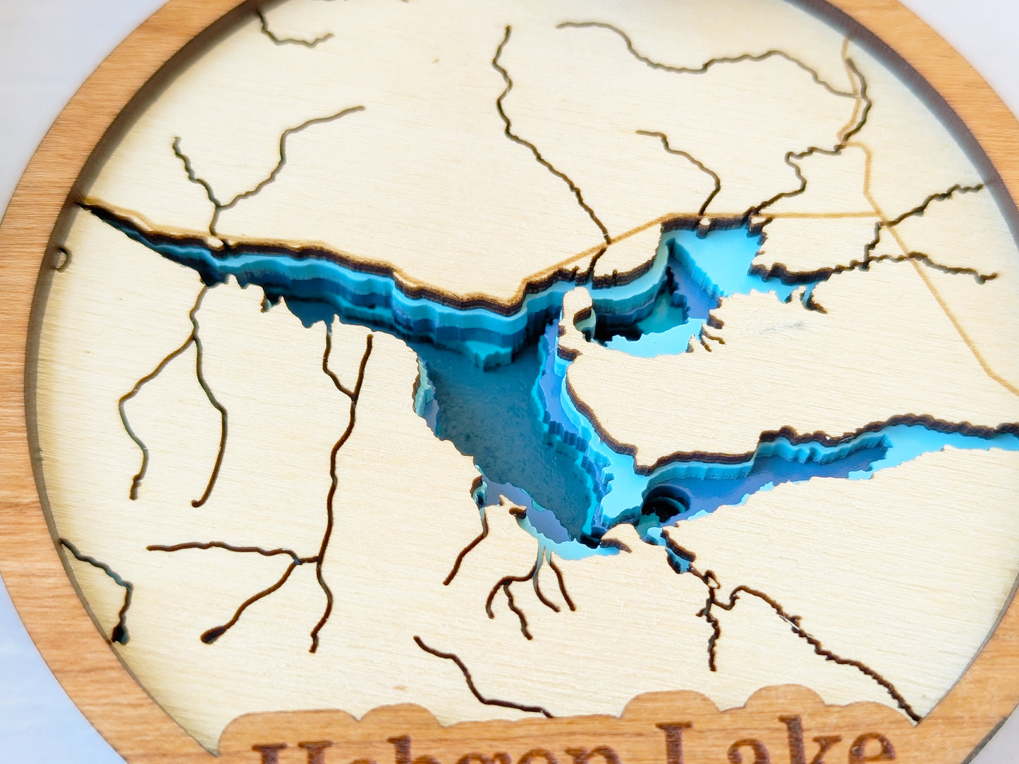 Hebgen Lake Depth Ornament