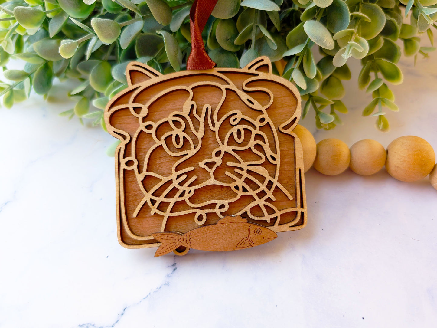 InBread Cat Ornament