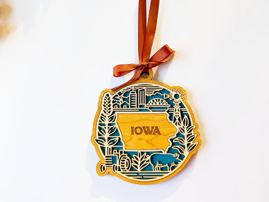 Iowa Heritage Ornament