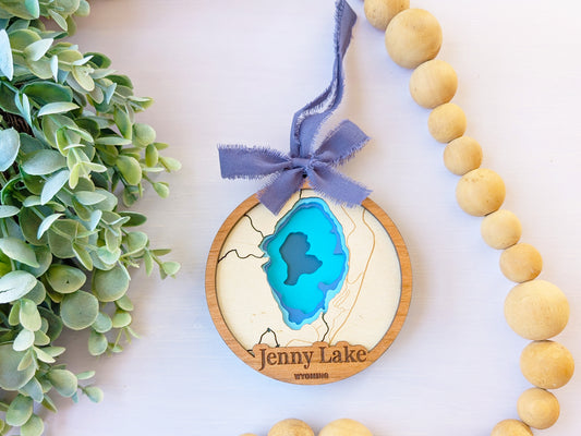 Jenny Lake Depth Ornament