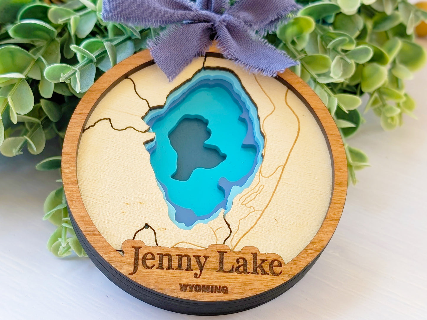 Jenny Lake Depth Ornament
