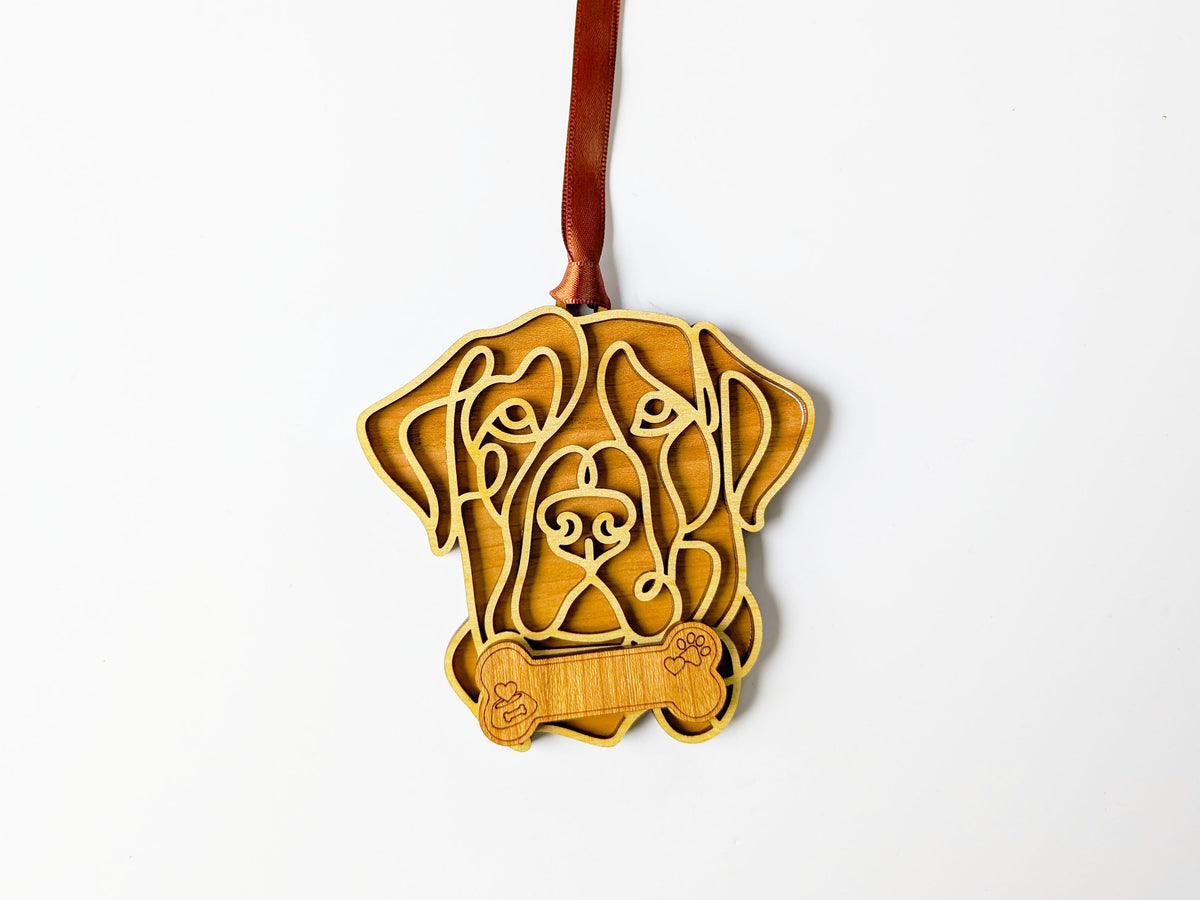 Labrador Retriever Dog Ornament