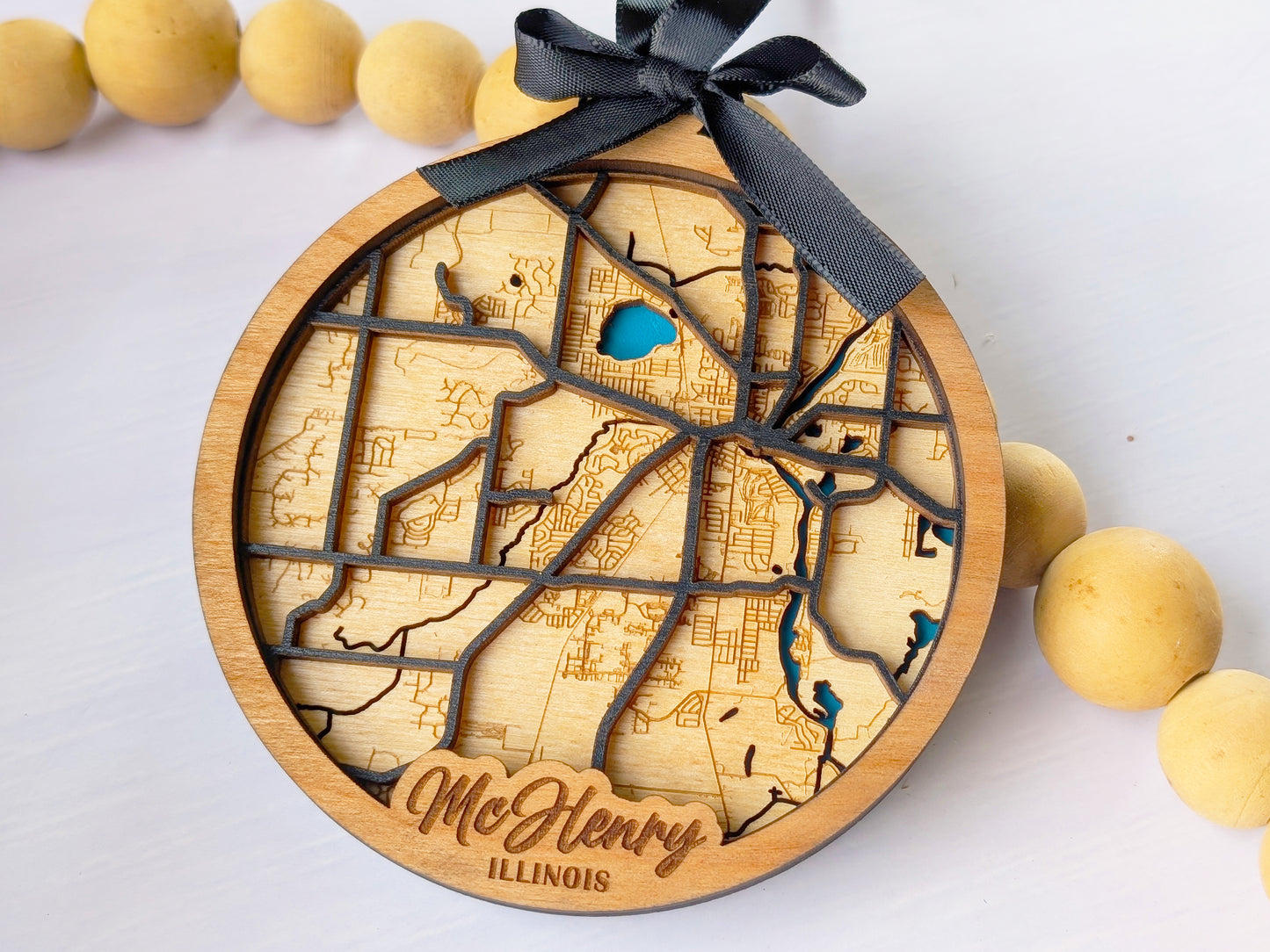 McHenry IL City Street Ornament