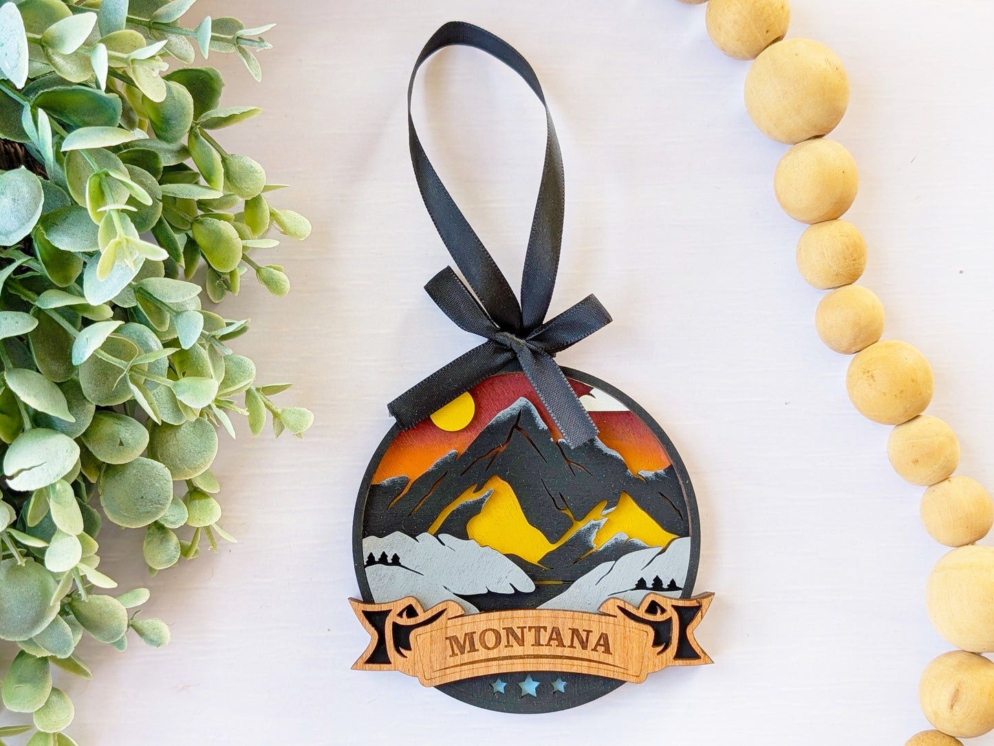 Montana Discover Ornament