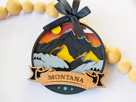 Montana Discover Ornament