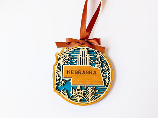 Nebraska Heritage Ornament