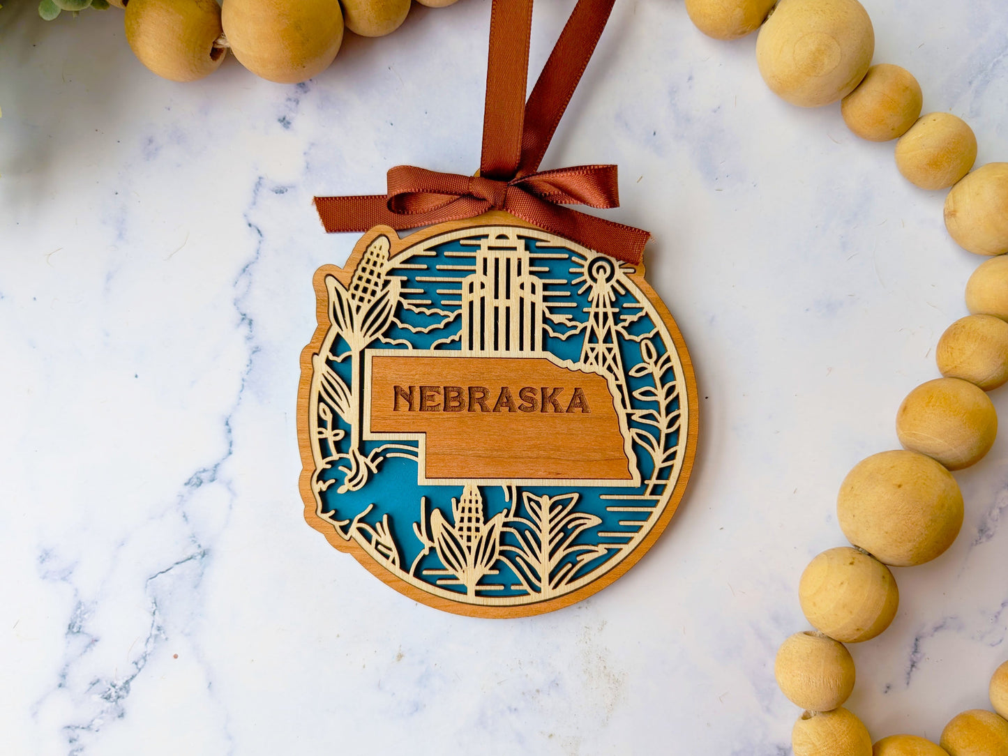 Nebraska Heritage Ornament