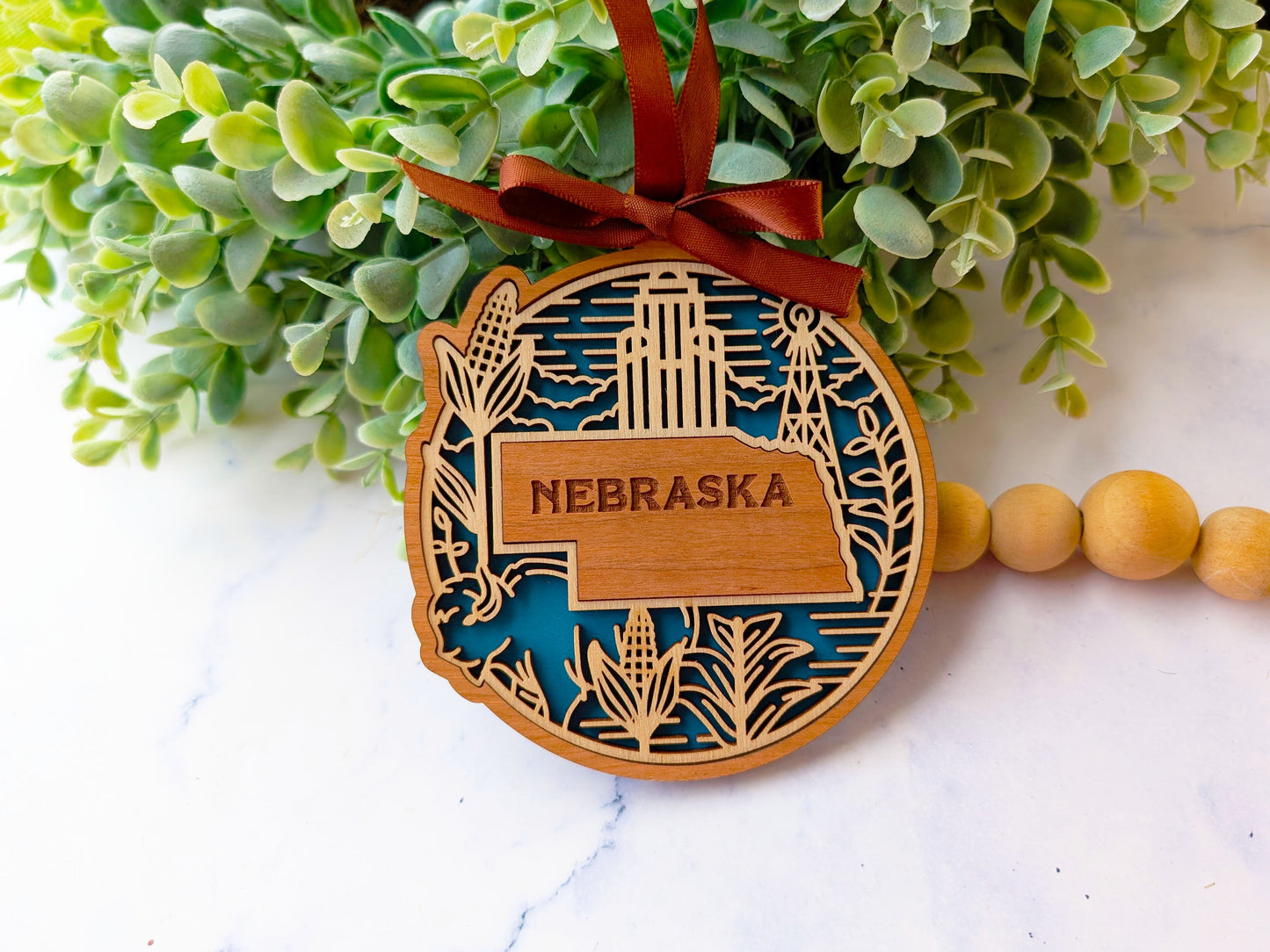 Nebraska Heritage Ornament
