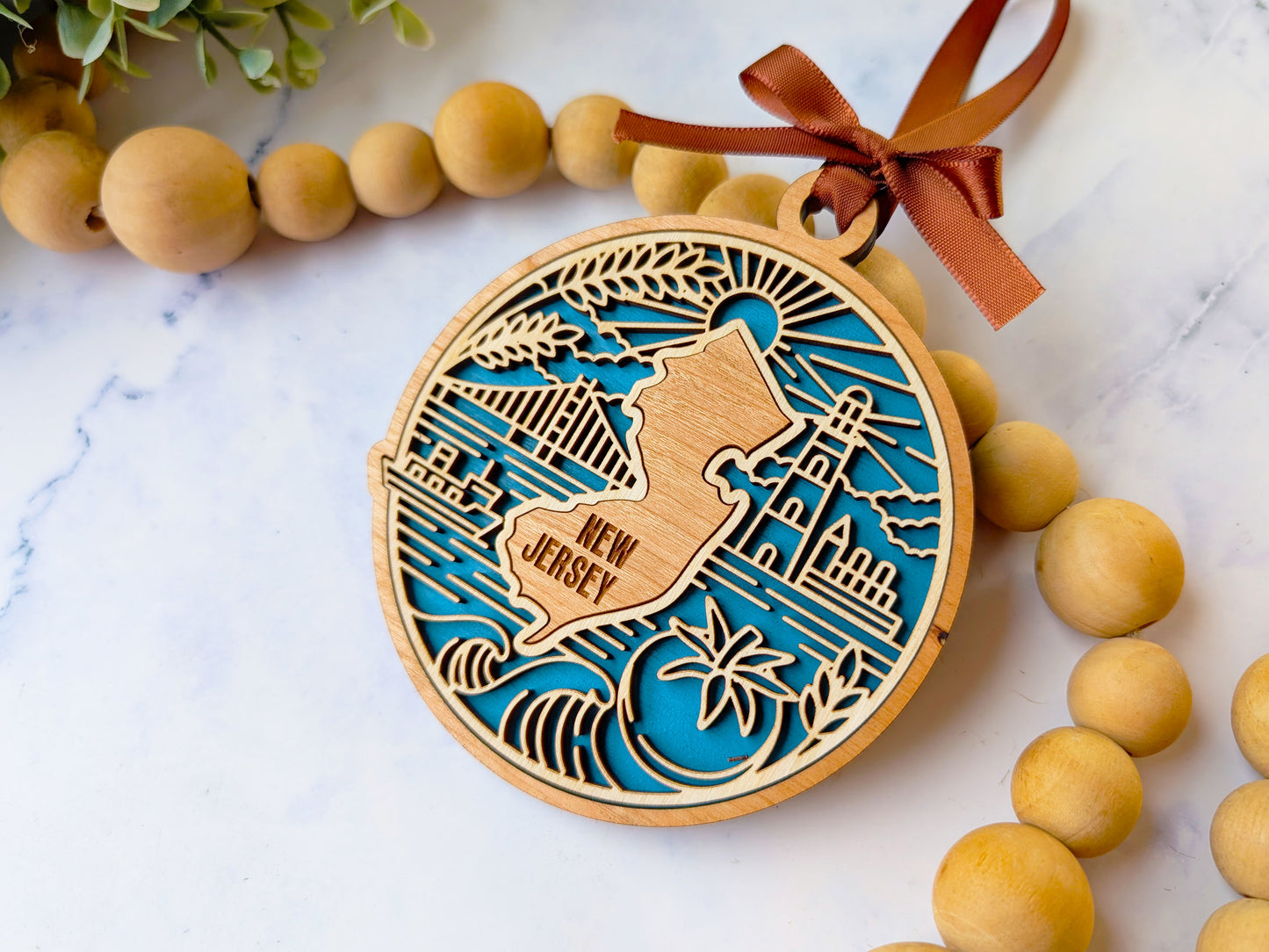 New Jersey Heritage Ornament