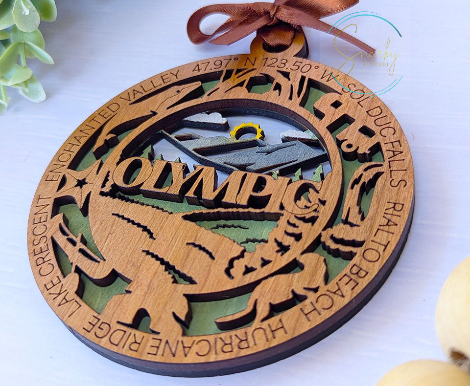 Olympic national park ornament