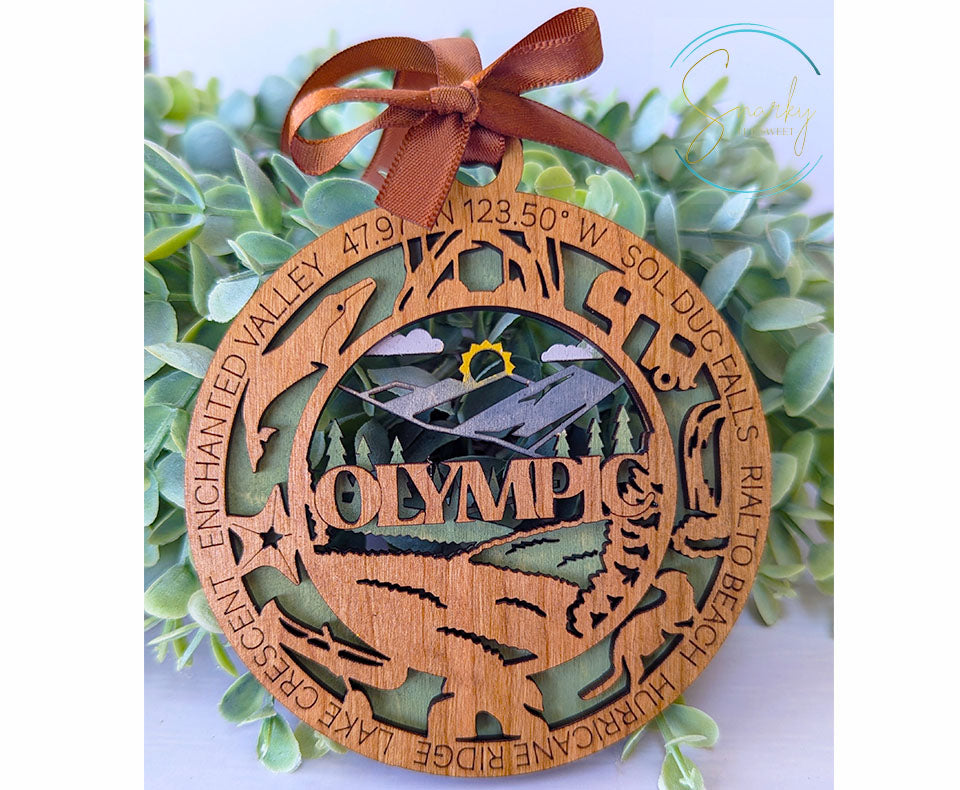 Olympic national park ornament