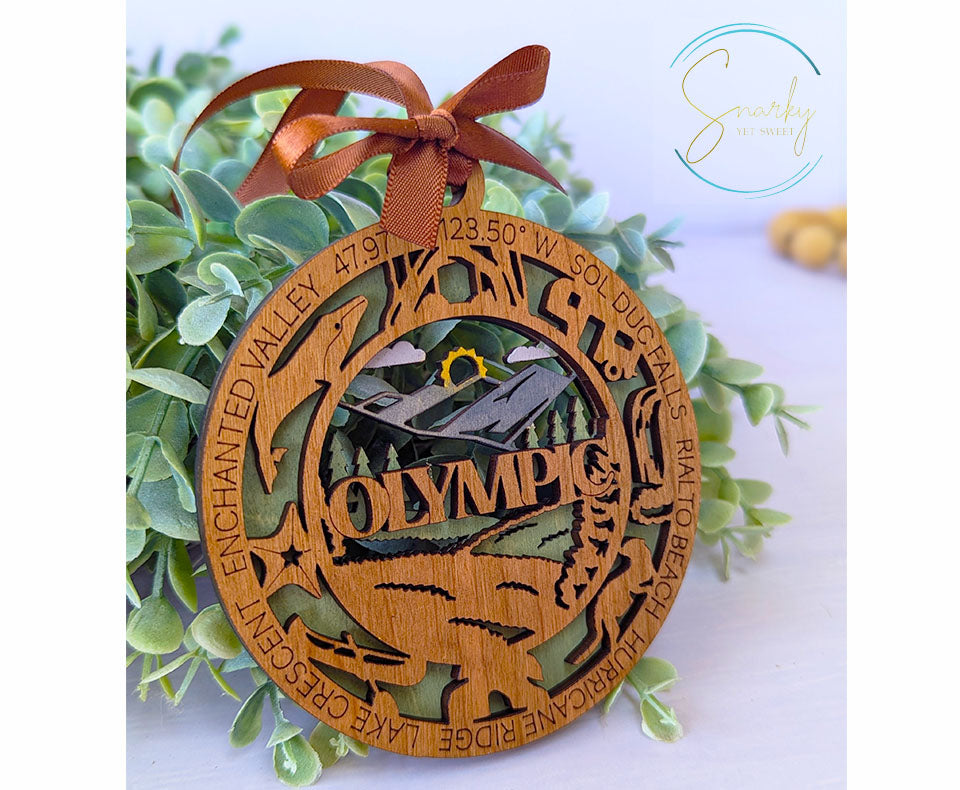 Olympic national park ornament
