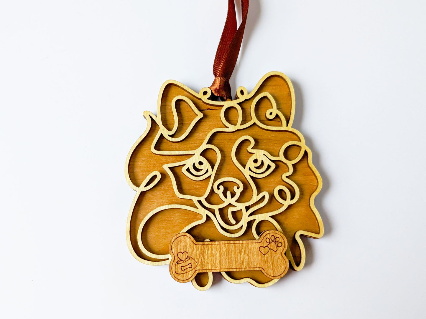 Pomeranian Dog Ornament