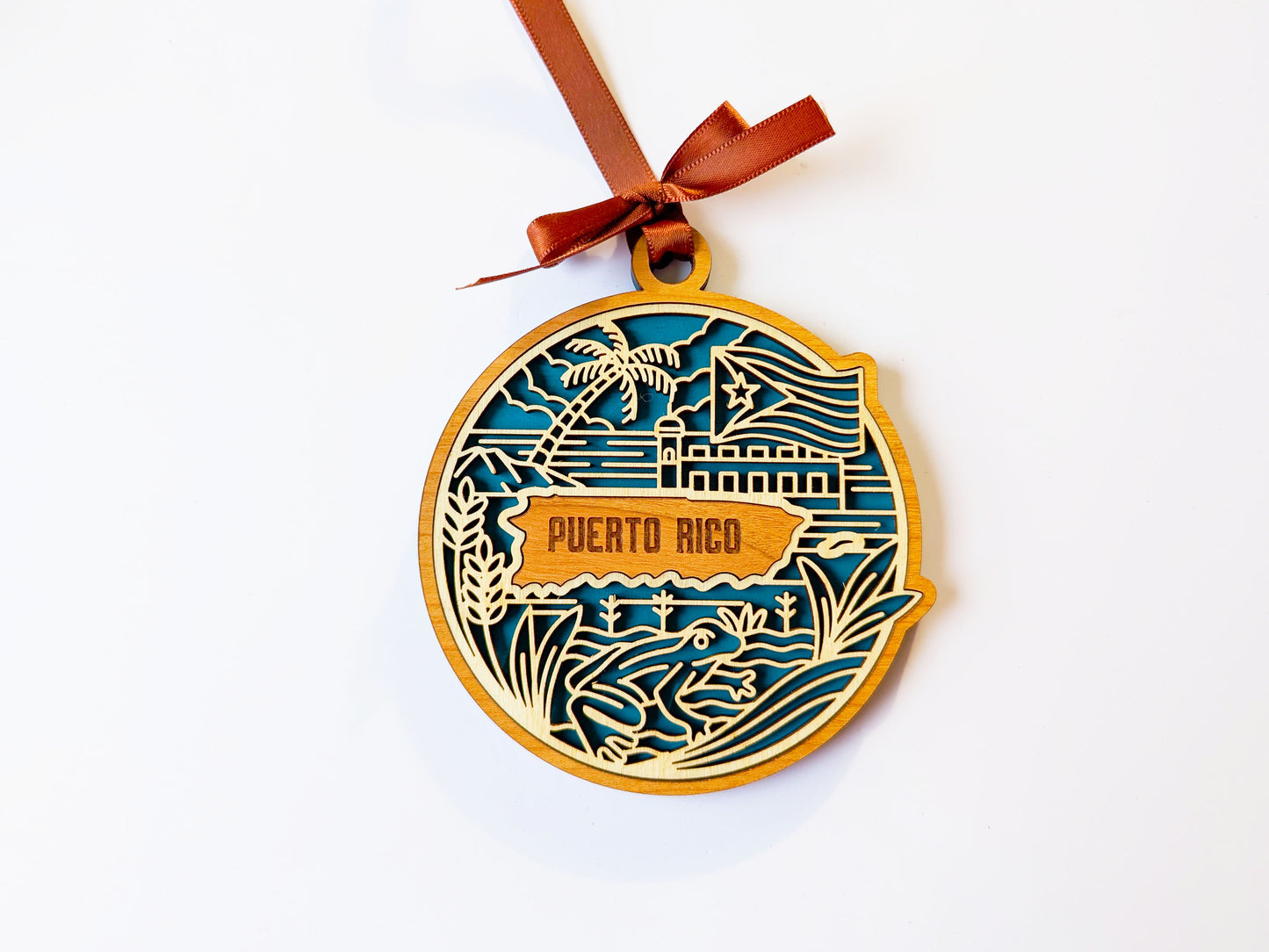 Puerto Rico Heritage Ornament