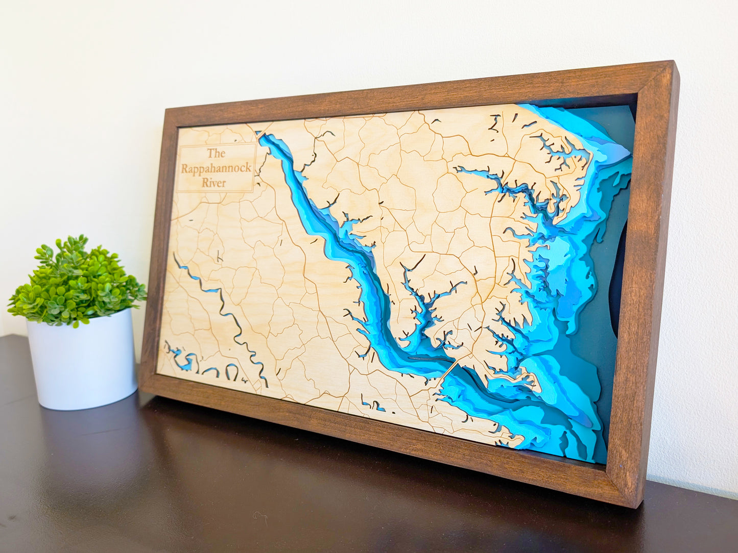 Rappahannock River Depth Map
