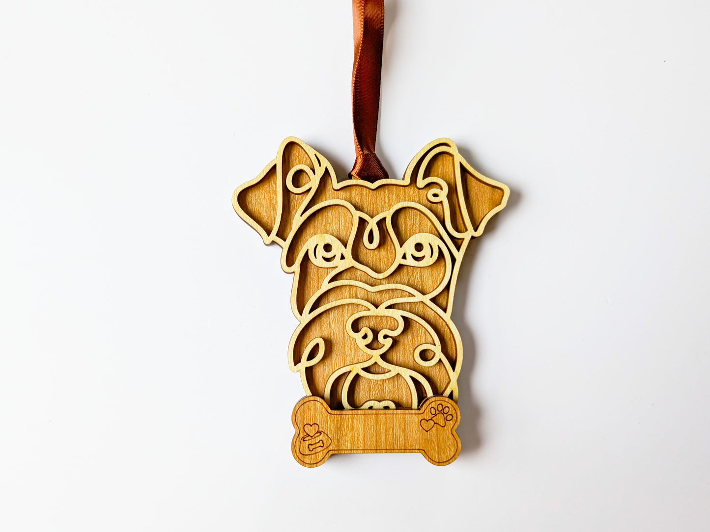 Schnauzer Dog Ornament