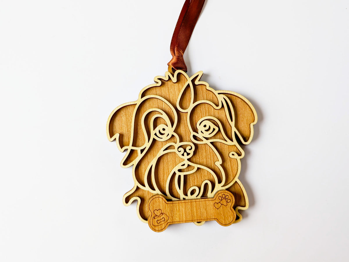 Shih Tzu Dog Ornament
