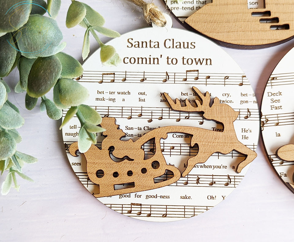 Christmas Songs Ornament