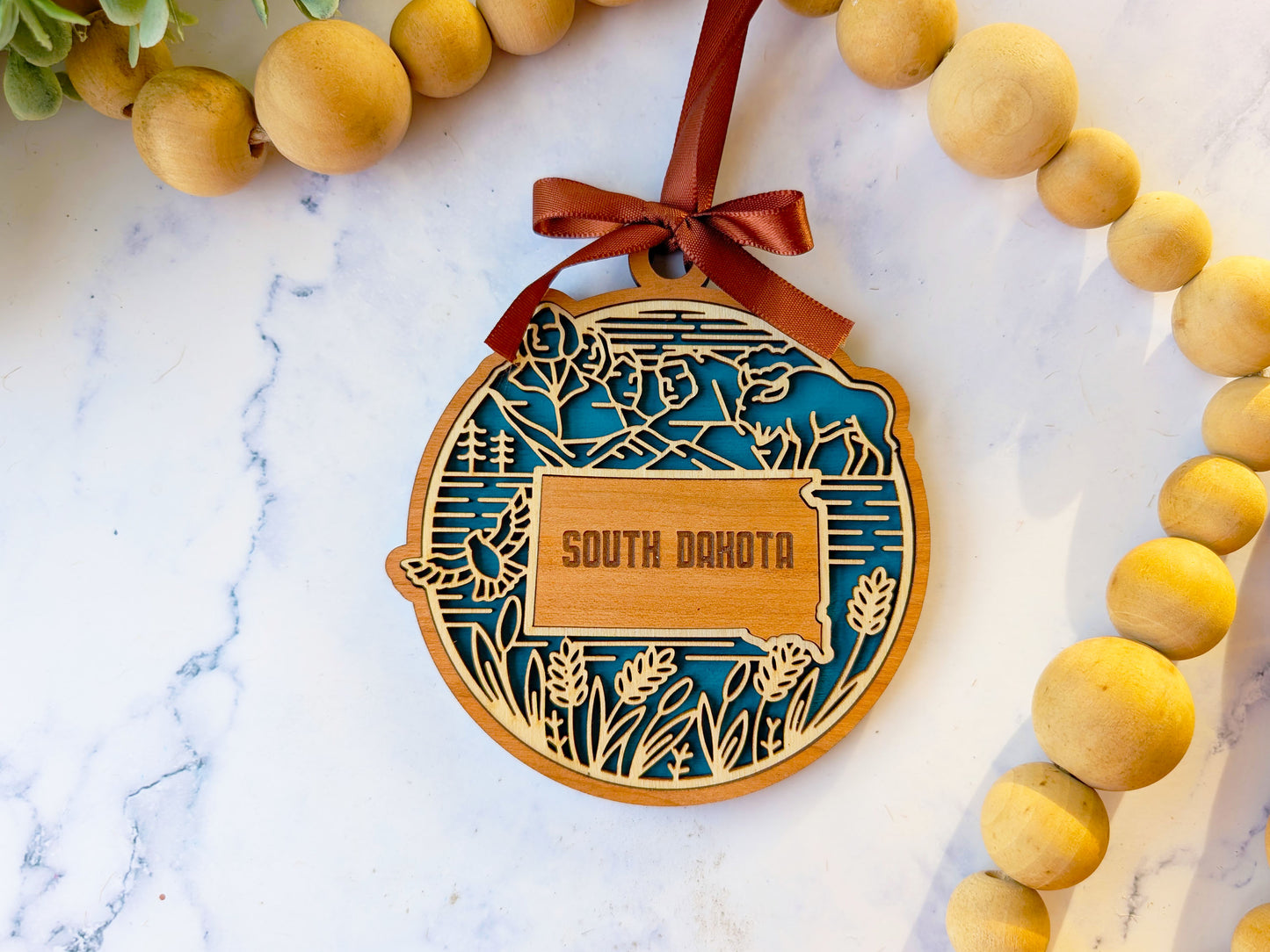 South Dakota Heritage Ornament