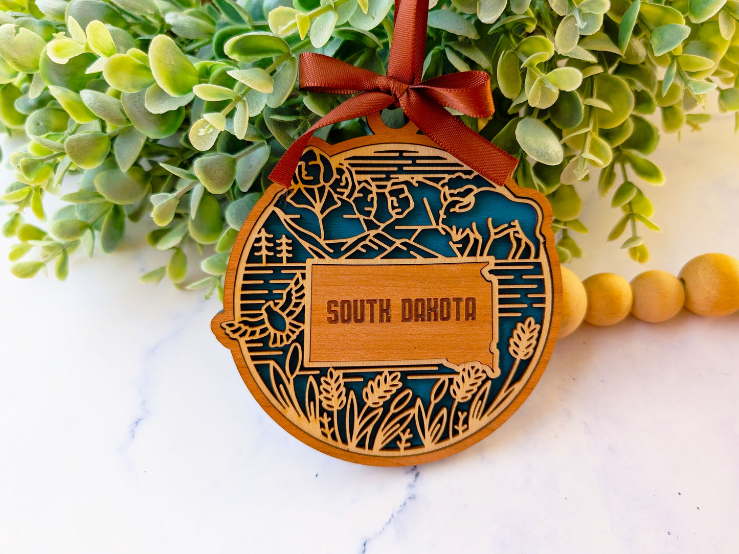 South Dakota Heritage Ornament