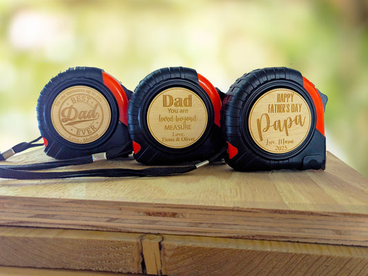 Personalized tape measure, Customized dad gift, engraved measuring tape, tool gift ideas, dad tape measure, best grandpa gift